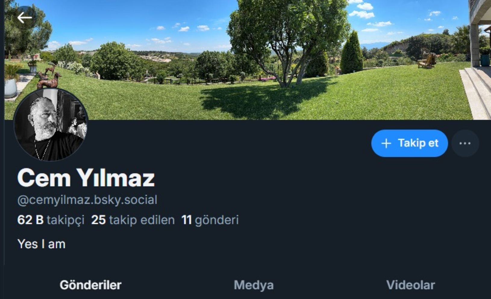 Cem Yılmaz X Hesabı