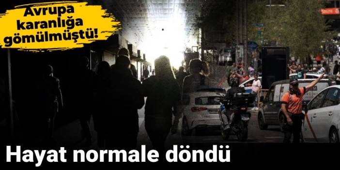 Avrupa Karanlığa Gömüldü
