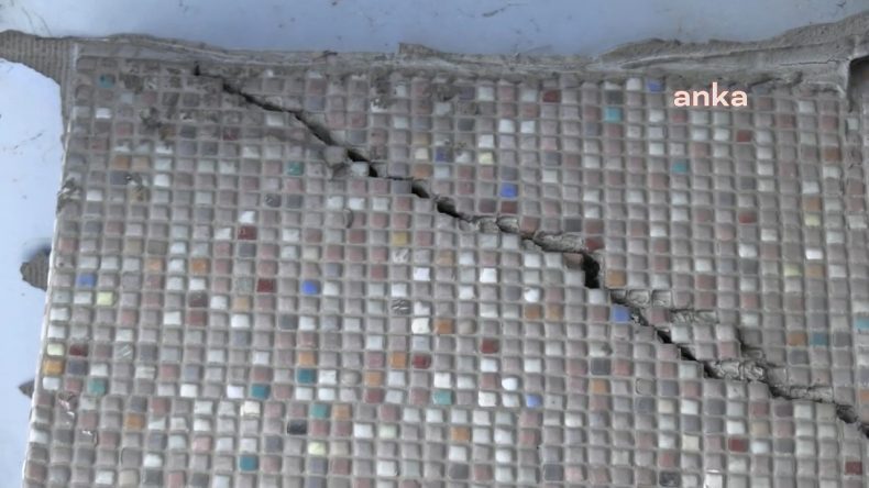 Bina Sakinleri İsyan Etti: Kırık Duvarları Seyrederek Ölümü Bekliyoruz