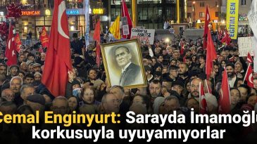 Cemal Enginyurt Çorum’da konuştu: Sarayda İmamoğlu korkusuyla uyuyamıyorlar