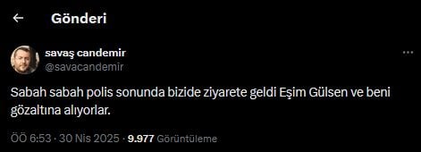 Gözaltı operasyonları