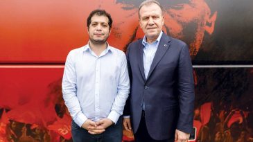 Demirden korksak trene binmezdik