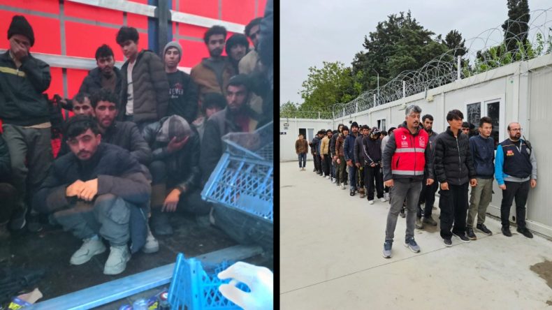 Durdurulan TIR’dan Onlarca Göçmen Çıktı