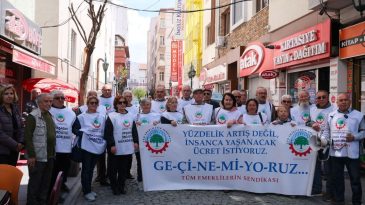 Emeklilerden ‘Saray’a: Taleplerimizi gerçekleştiremiyorsanız sandığı getirin