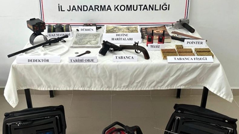 Gözlerini Altınla Bürünen Kaçakçılara Darbe: Patlayıcıyla Kazı Yapan Şahıslar Yakalandı