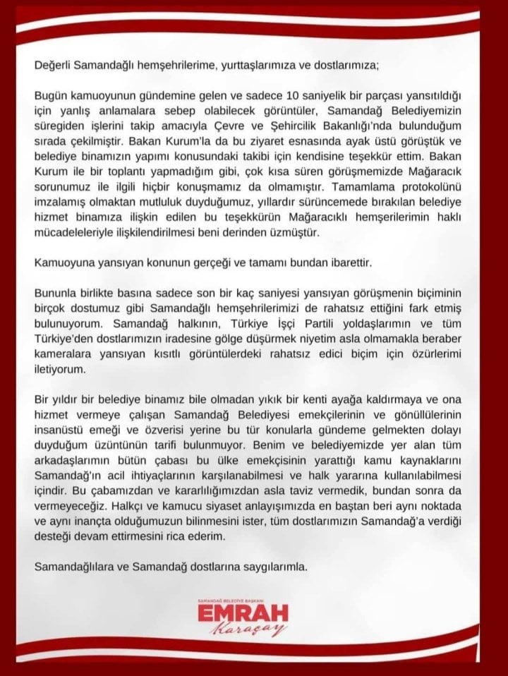 Bakan visita