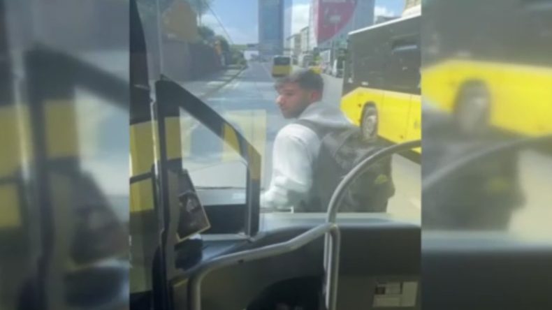 Hastaneye ulaşmak için otobüsün yolunu kesti, sürücü almadı, nöbet geçirdi