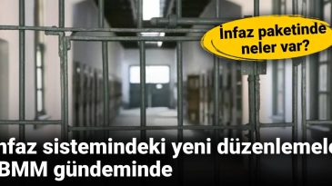 İnfaz Sisteminde Yenilikler TBMM’de Tartışılıyor