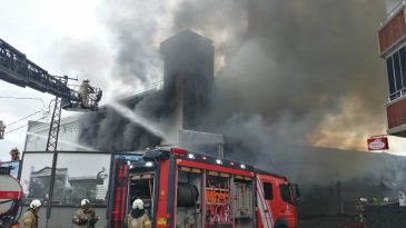 İstanbul’da Korkutucu Yangın Olayı