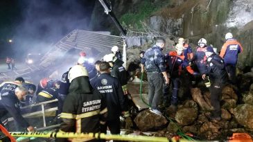 Samsun’daki Heyelan Faciasında Akaryakıt İstasyonu Müdürü Gözaltına Alındı