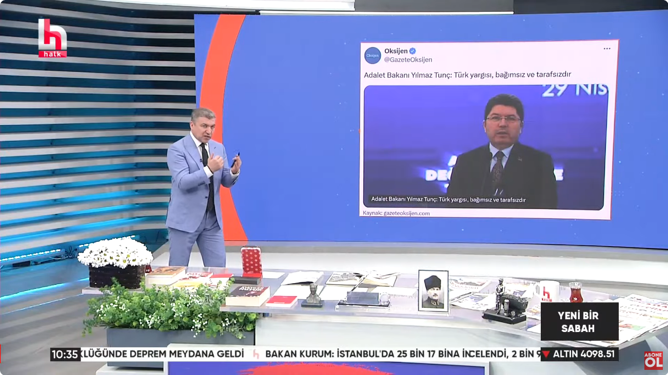 Adalet Bakanı Yılmaz Tunç