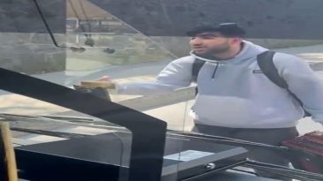 Şişli’de Otobüs Şoförü Kapıyı Açmayınca, Yolcu Yolu Kesti