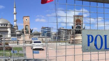 Taksim’e 1 Mayıs Ablukası