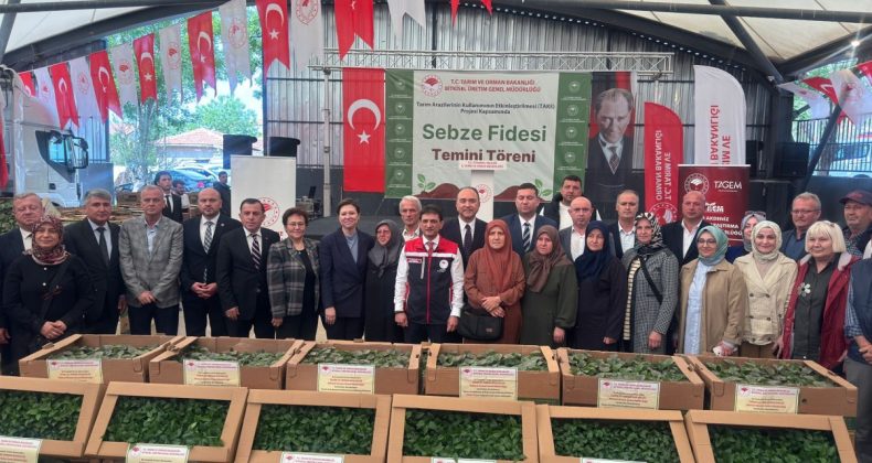 1153 Çiftçiye 740 Bin Adet Dağıtıldı