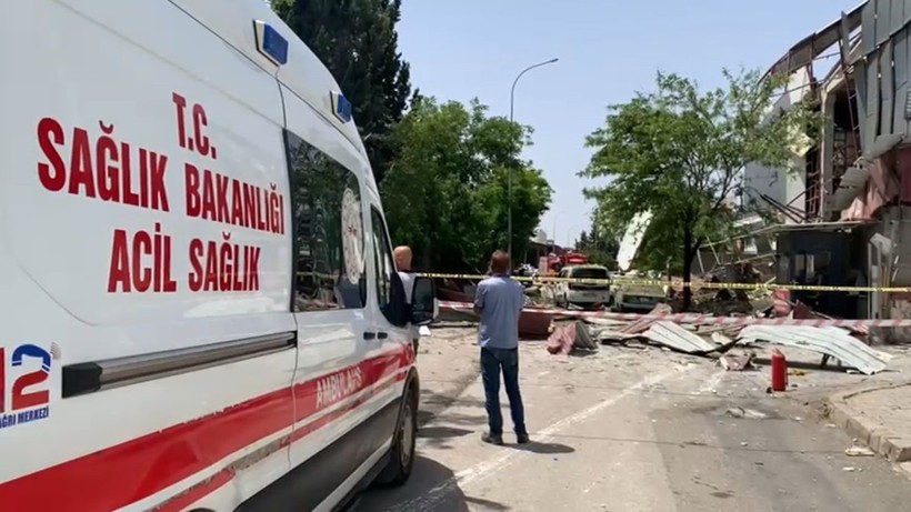 Gaziantep Halı Fabrikası Patlama