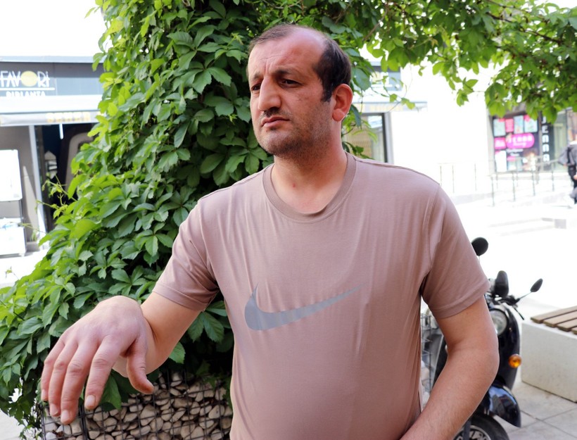 Engelli esnafa saldırı olayının resmi