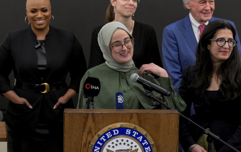 Rümeysa Öztürk Basın Açıklaması