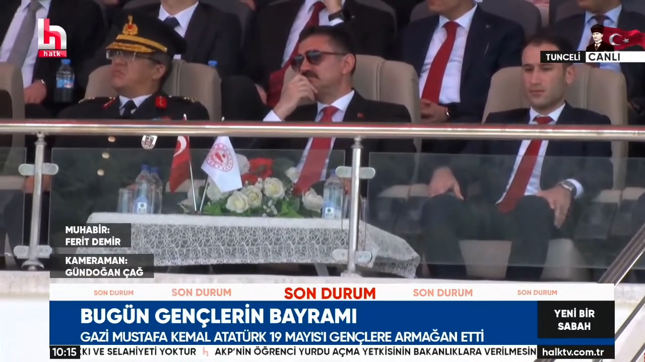 Tunceli'de 19 Mayıs Kutlamaları