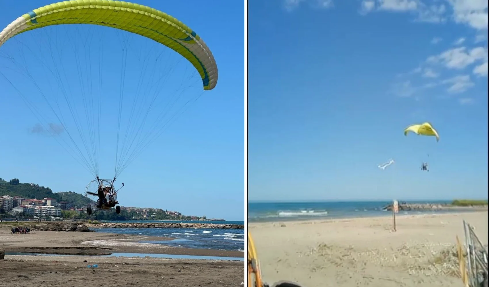 Paramotor pilotu Yüksel Değer