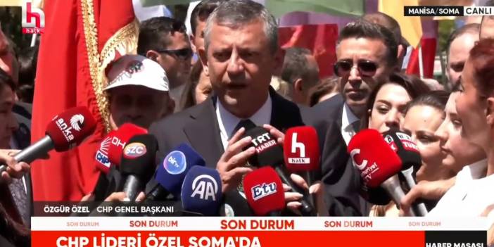 Özgür Özel, TRT mikrofonunu tuttu