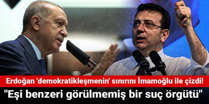 Erdoğan'ın İmamoğlu açıklaması