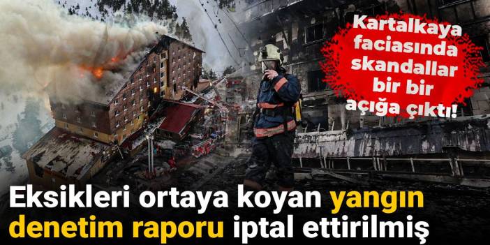 Kartalkaya Faciası Skandalları