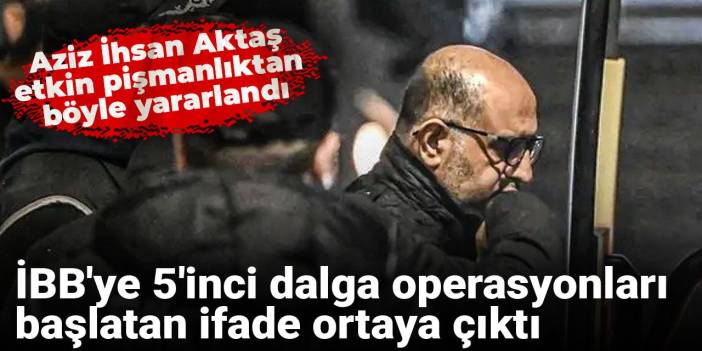 İBB'ye Operasyon İfadesi
