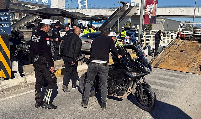 475 Bin Motosiklet Sürecisine Ceza Uygulandı