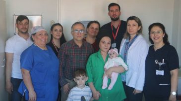 6 Binde Bir Görülen Yenidoğan Vakası Tedavi Edildi