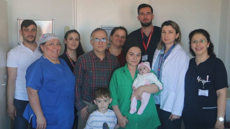 6 Binde Bir Görülen Yenidoğan Vakası Tedavi Edildi