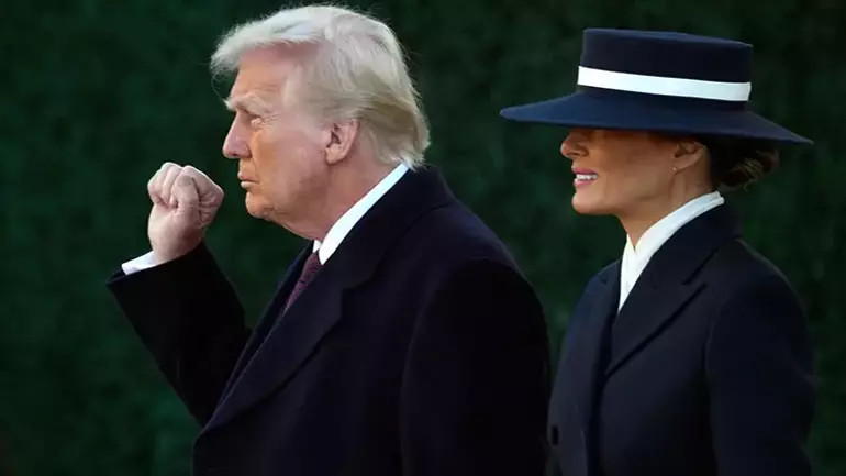 Melania Trump Beyaz Saray'da