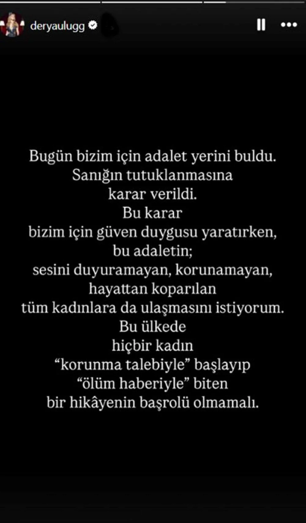 Derya Uluğ Tutuklama Kararı