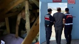 9 Yıl Hapis Cezası Olan Şahıs Tavan Arasında Ele Geçirildi