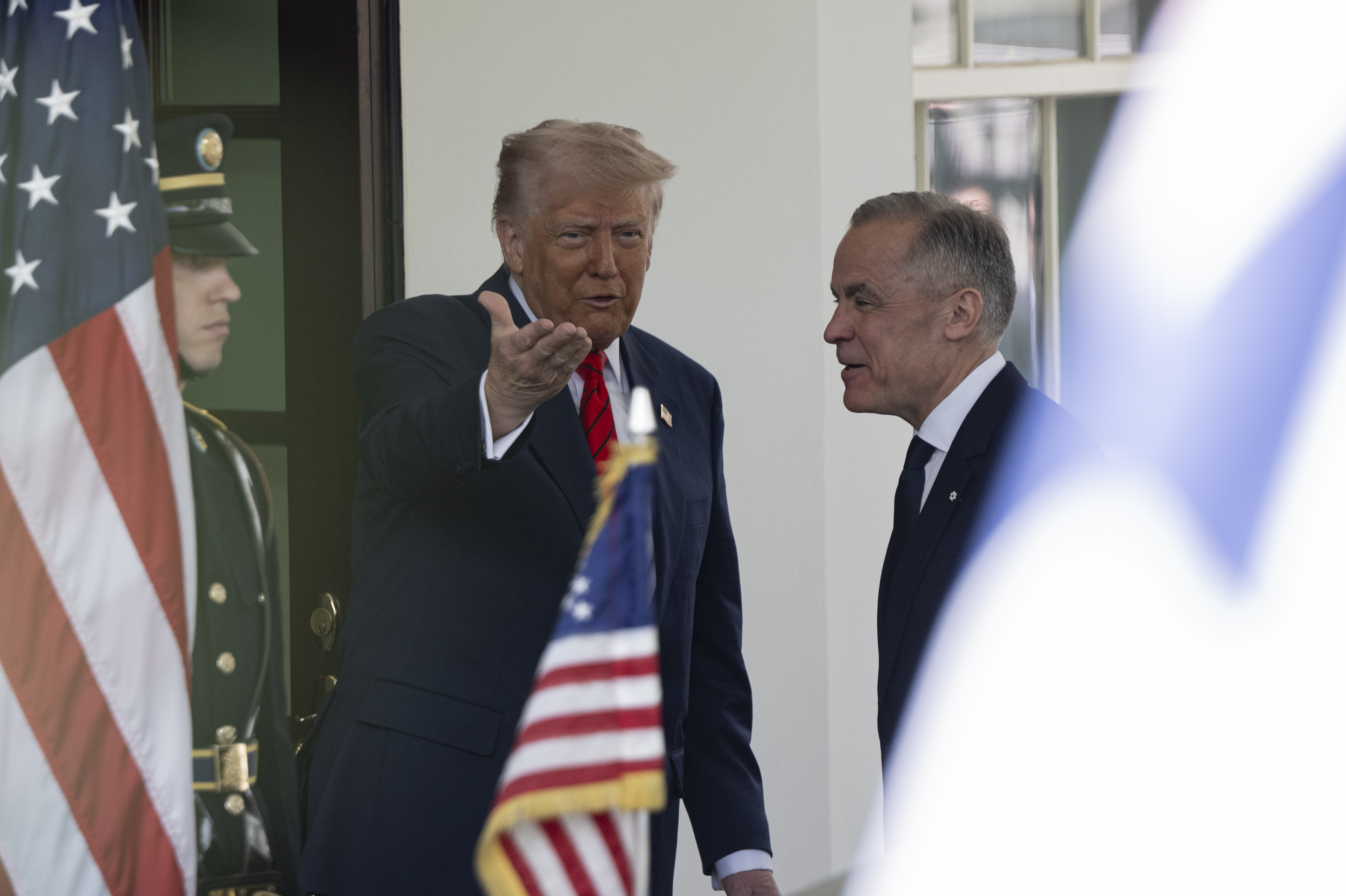 ABD Başkanı Donald Trump - Kanada Başbakanı Mark Canvey