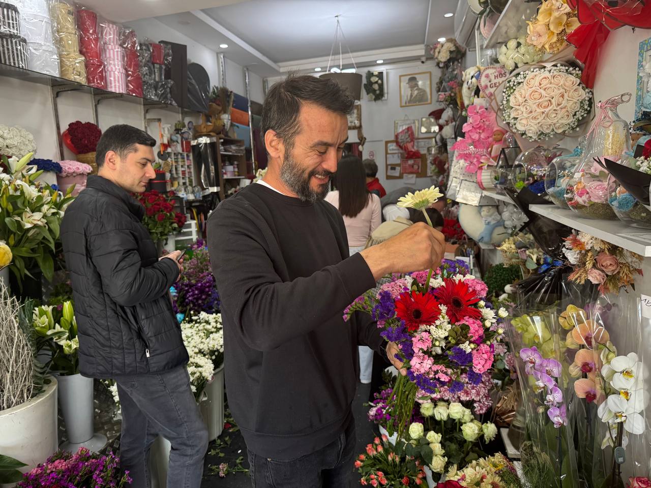 İstanbul'da Anneler Günü çiçek satışları
