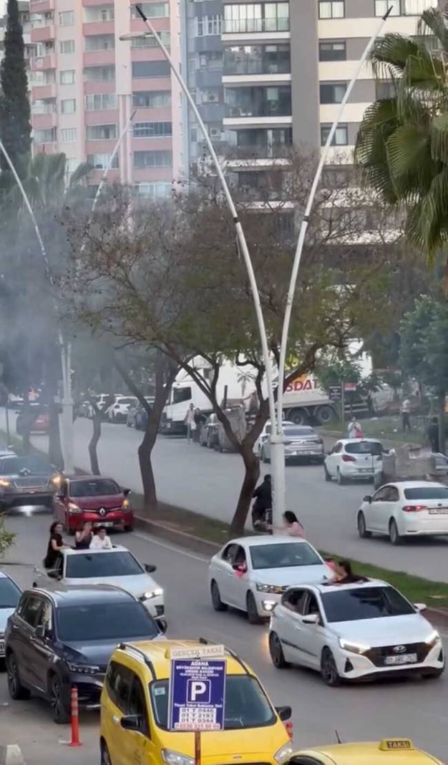 Drift yapan sürücüler