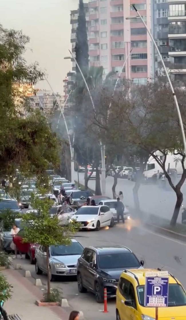 Adana düğün konvoyu