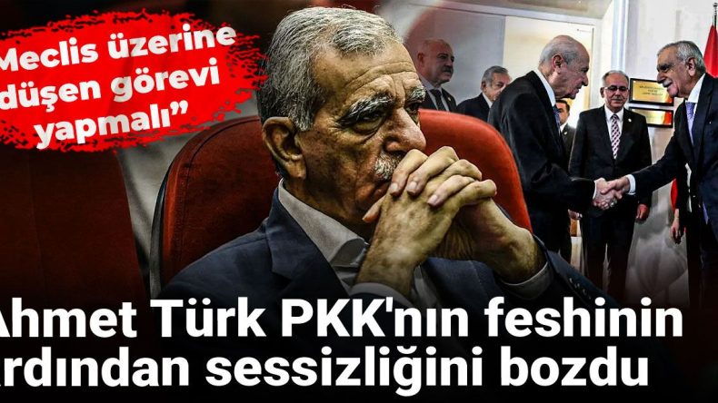 Ahmet Türk PKK’nın Feshinin Ardından Sessizliğini Bozdu: Meclis Üzerine Düşen Görevi Yapmalı