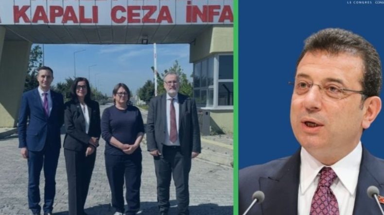 AİHM’e Bağlı Avrupa Konseyi’nden İmamoğlu’na Ziyaret