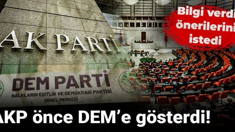 AKP, DEM Partisi ile Görüşmelerde Son Durumu Paylaştı!