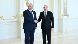 Aliyev, Ukrayna Dışişleri Bakanı ile Görüştü