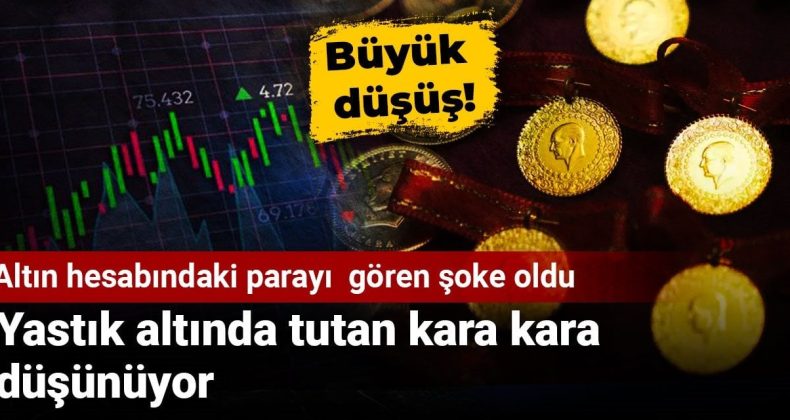 Altın Hesabındaki Parayı Gören Şoke Oldu! Yastık Altında Tutulanlar Kara Kara Düşünüyor