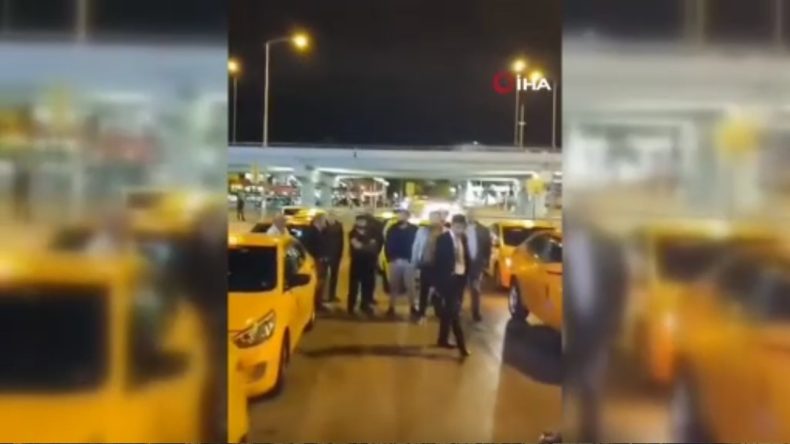 Ankara’da Taksiciler Arasında Kavga Çıktı
