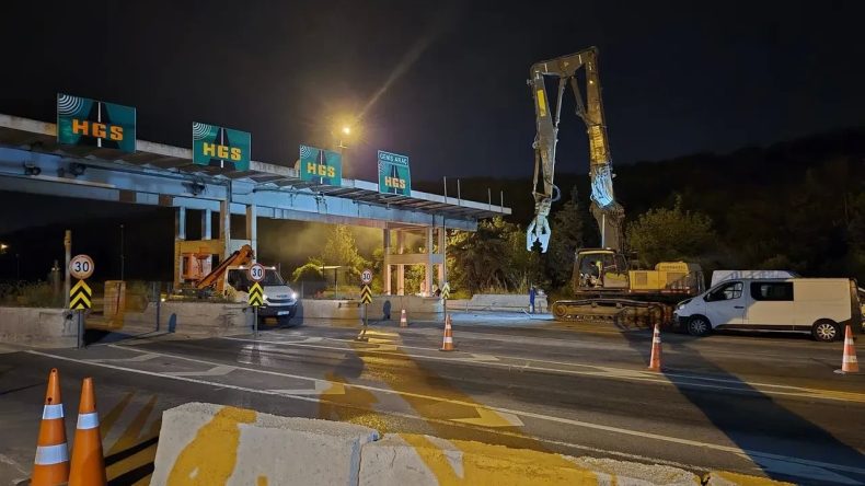 Avcılar Gişeleri 6 Günlüğüne Trafiğe Kapandı