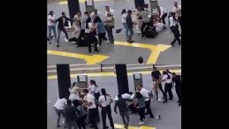AVM Önünde Kadınlar Arasında Kavga Çıktı