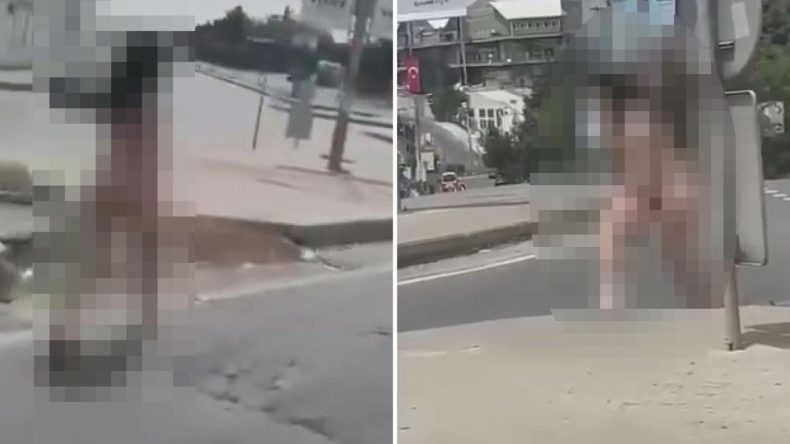 Başakşehir’de Bir Kadın Sokakta Çıplak Yürüdü