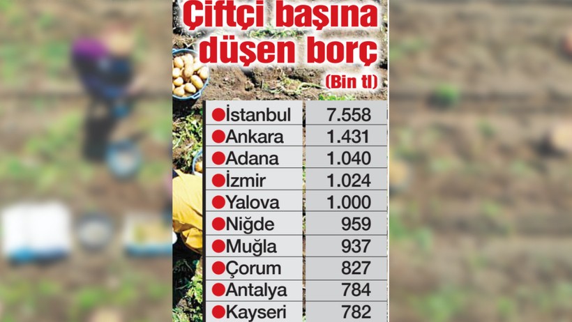 Çiftçi Borç Durumu