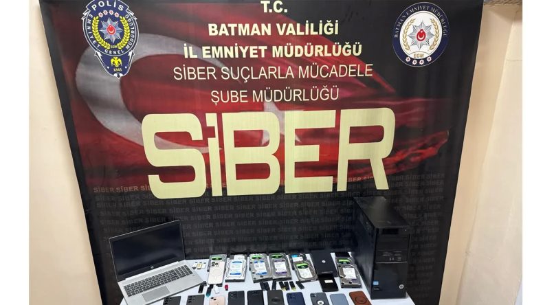 Batman Merkezli 12 İlde Siber Suç Operasyonu: 11 Kişi Tutuklandı