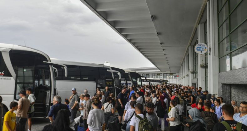 Bayram Öncesi Otobüs Seferleri Dolu