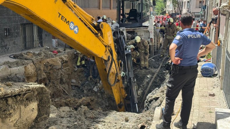 Bayrampaşa’da Yol Çökmesi: Bir İşçi Göçük Altında Kaldı